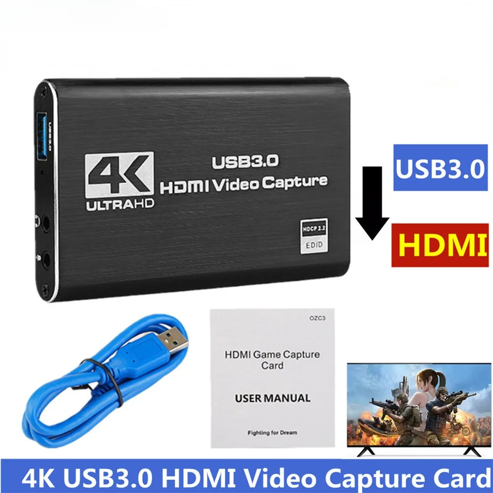 Sound Card Usb - Kartu Pengambilan Video USB 3.0 4K