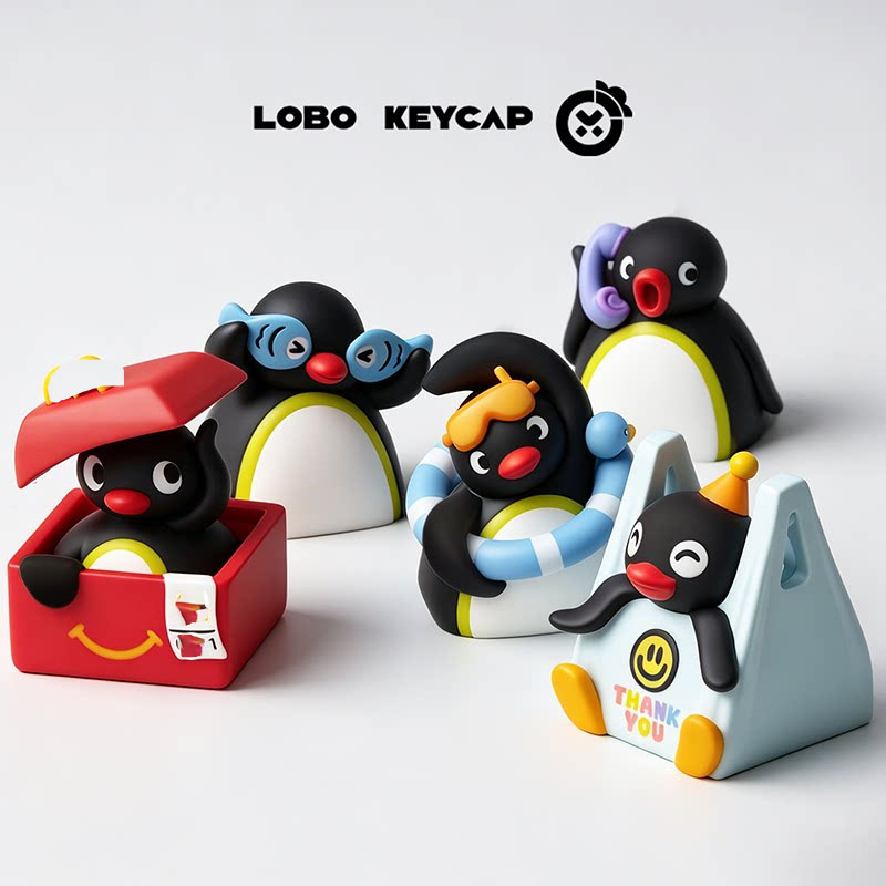 Custom Keycaps - PINGU Penguin Seri Bullet Kedua Keycap