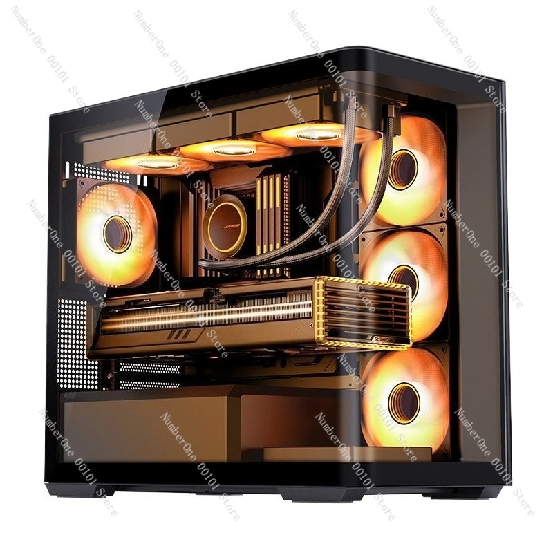 Pc Gaming Liquid - Casing PC Gaming MATX Panoramic Pemandangan