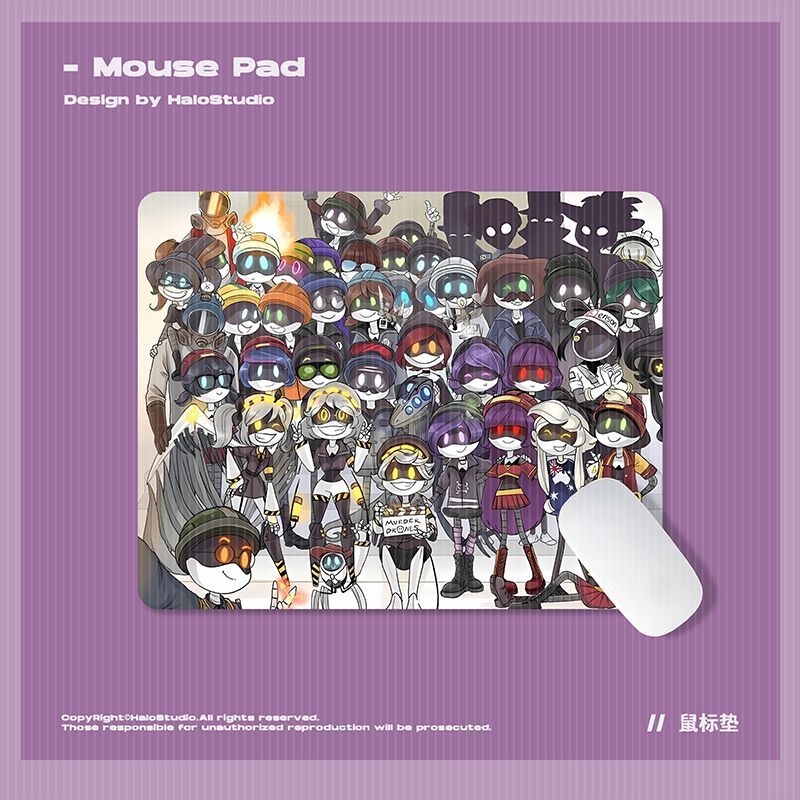 Gaming Desk Mat - Alas Mouse Anime Murder Drones Merch,
