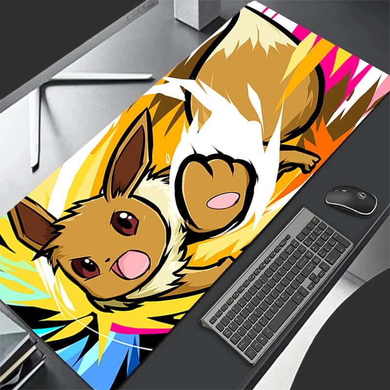Pc Gaming Gratis - P-Pokemon Eevee Anime Gaming Mouse Pad,