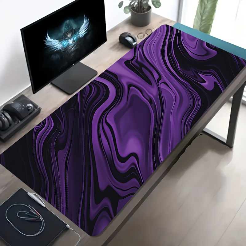 Pc Gaming Liquid - Alas Mouse Gaming Cairan Logam Marmer