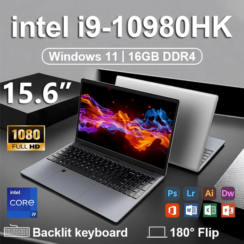 Pc Gaming Intel Core I9 - Laptop Komputer 15.6' Intel Core I9