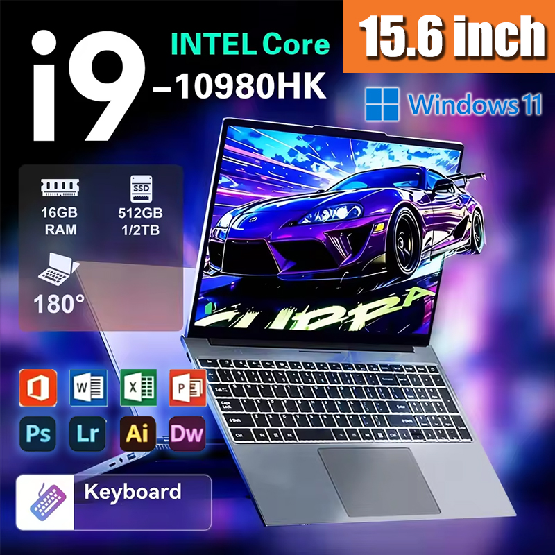 Pc Gaming Intel Core I9 - Laptop Portabel Intel N95 15.6 inci