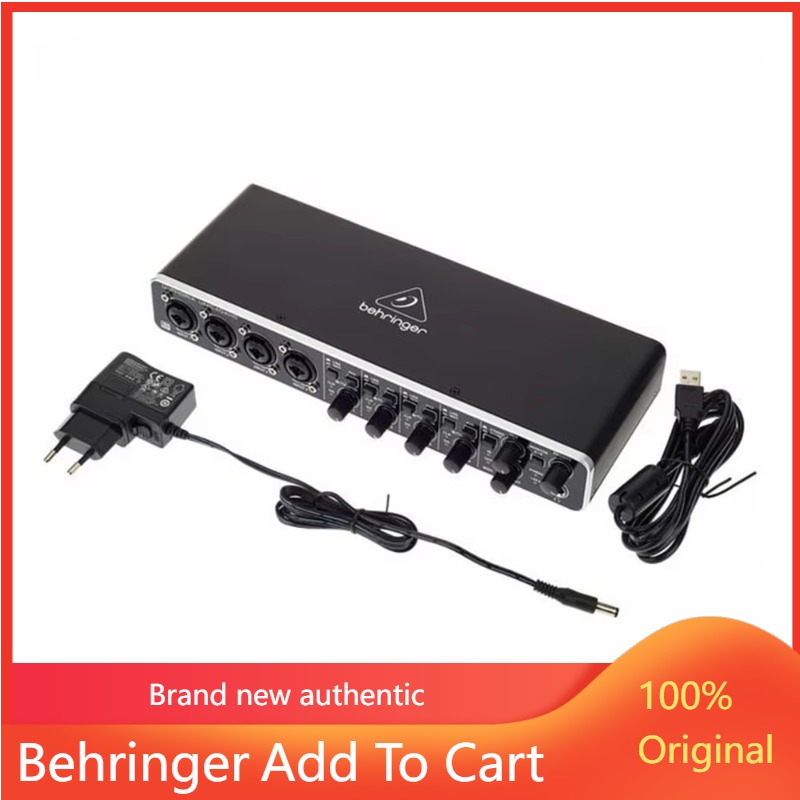 Sound Card Usb - Kartu Suara Behringer UMC404HD 2026 4-In/4-Out