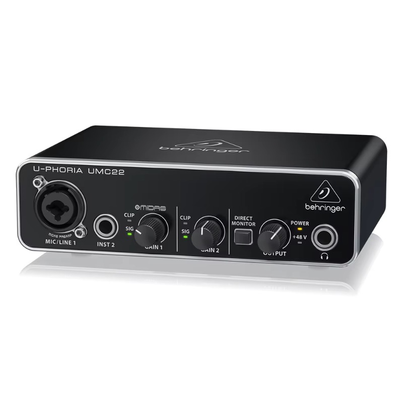 Kartu Suara Behringer UMC22 An - Sound Card Usb ulasan dan harga