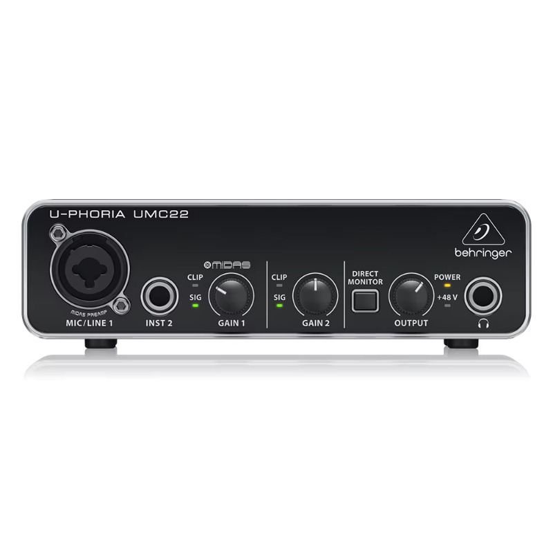 Kartu Suara Behringer UMC22 An - Sound Card Usb ulasan dan harga
