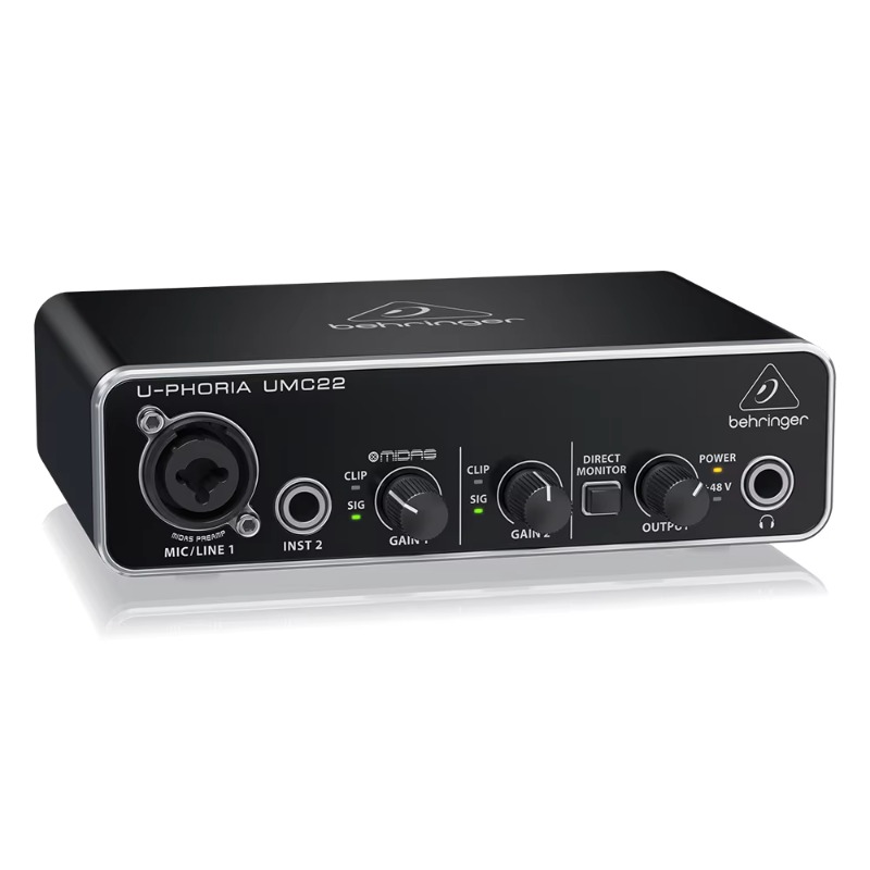 Kartu Suara Behringer UMC22 An - Sound Card Usb ulasan dan harga