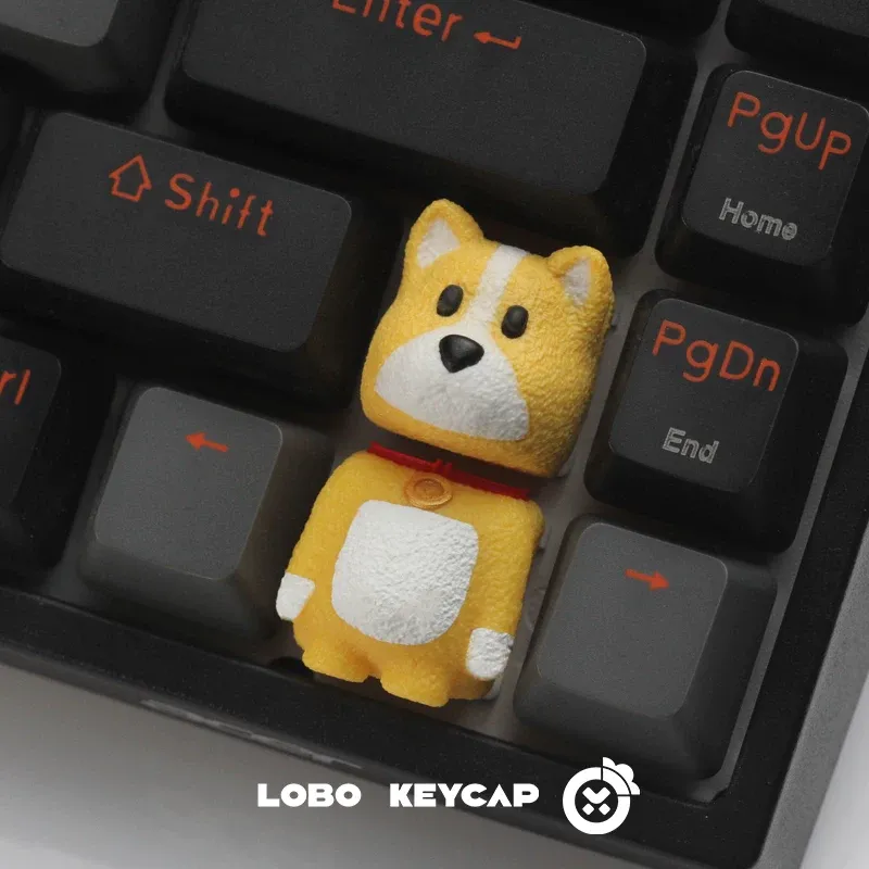 Kartun Beruang Seri Pesta Hewa - Custom Keycaps ulasan dan harga