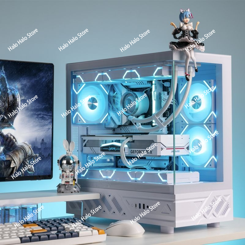 Casing PC ATX White Seaview Ka - Pc Gaming Liquid ulasan dan harga