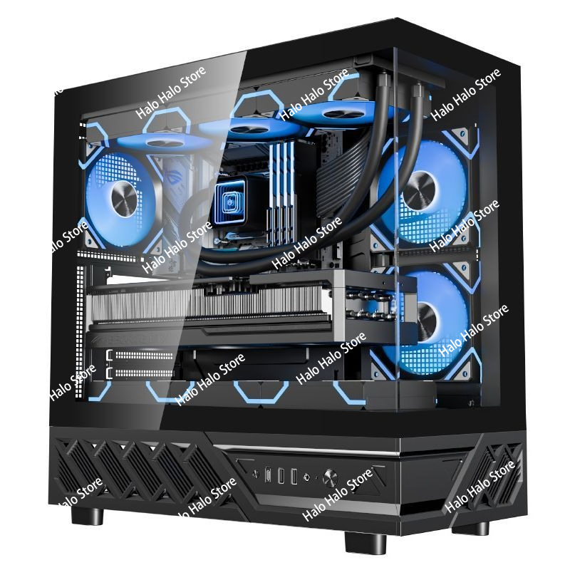 Casing PC ATX White Seaview Ka - Pc Gaming Liquid ulasan dan harga