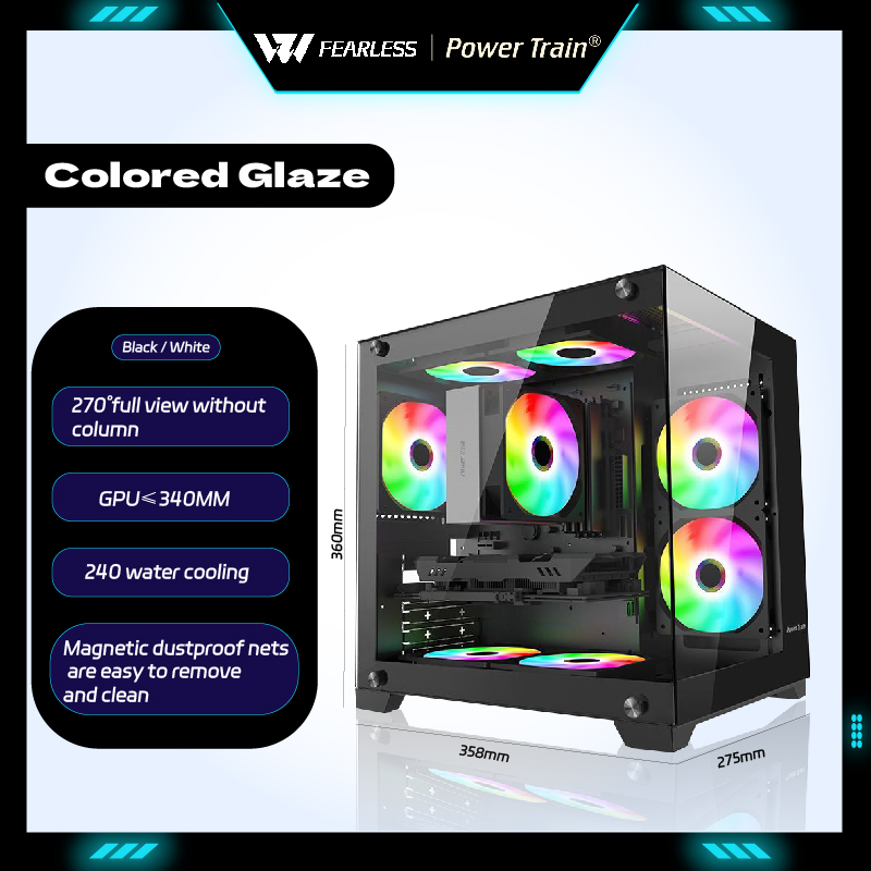 Power Train Colored Glaze MATX - Pc Gaming Liquid ulasan dan harga