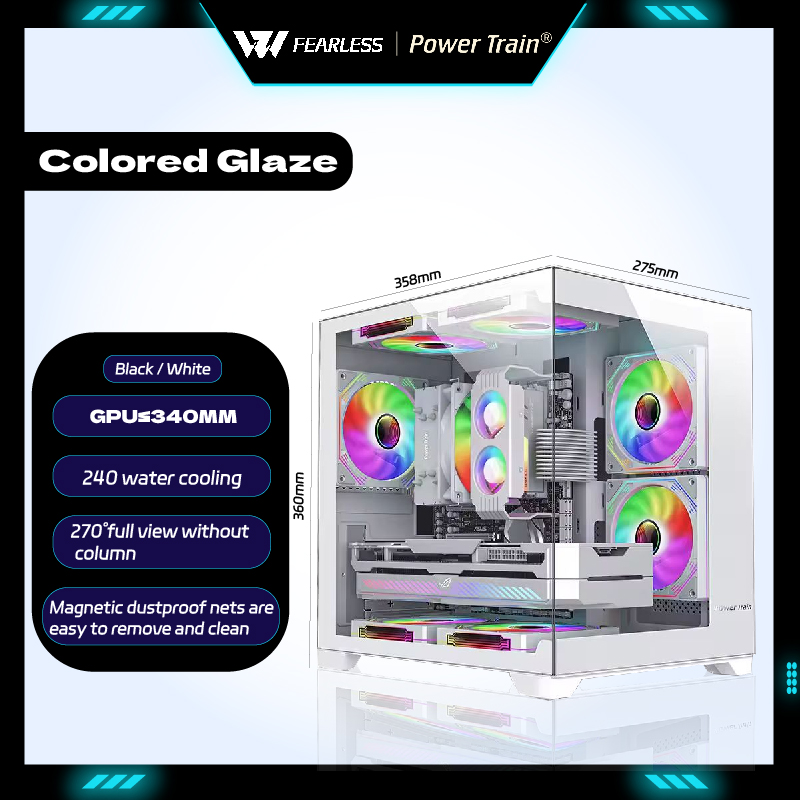 Power Train Colored Glaze MATX - Pc Gaming Liquid ulasan dan harga