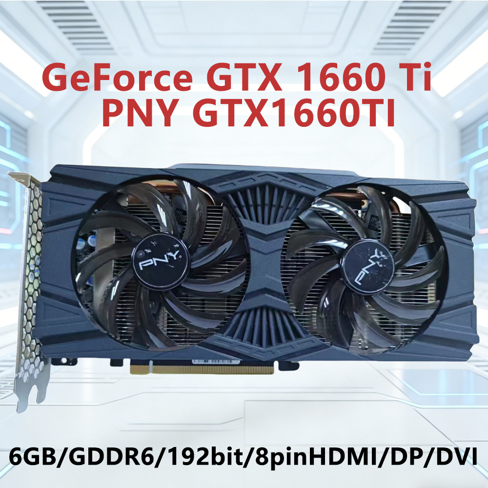 PNY GeForce GTX 1660 Ti 6GB GD - Pc Gaming Gta 6 ulasan dan harga