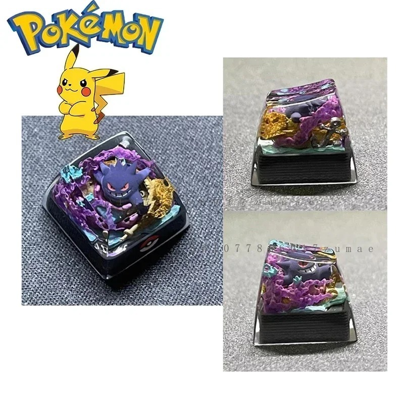 Keycap Anime Pokemon Gengar Pi - Custom Keycaps ulasan dan harga