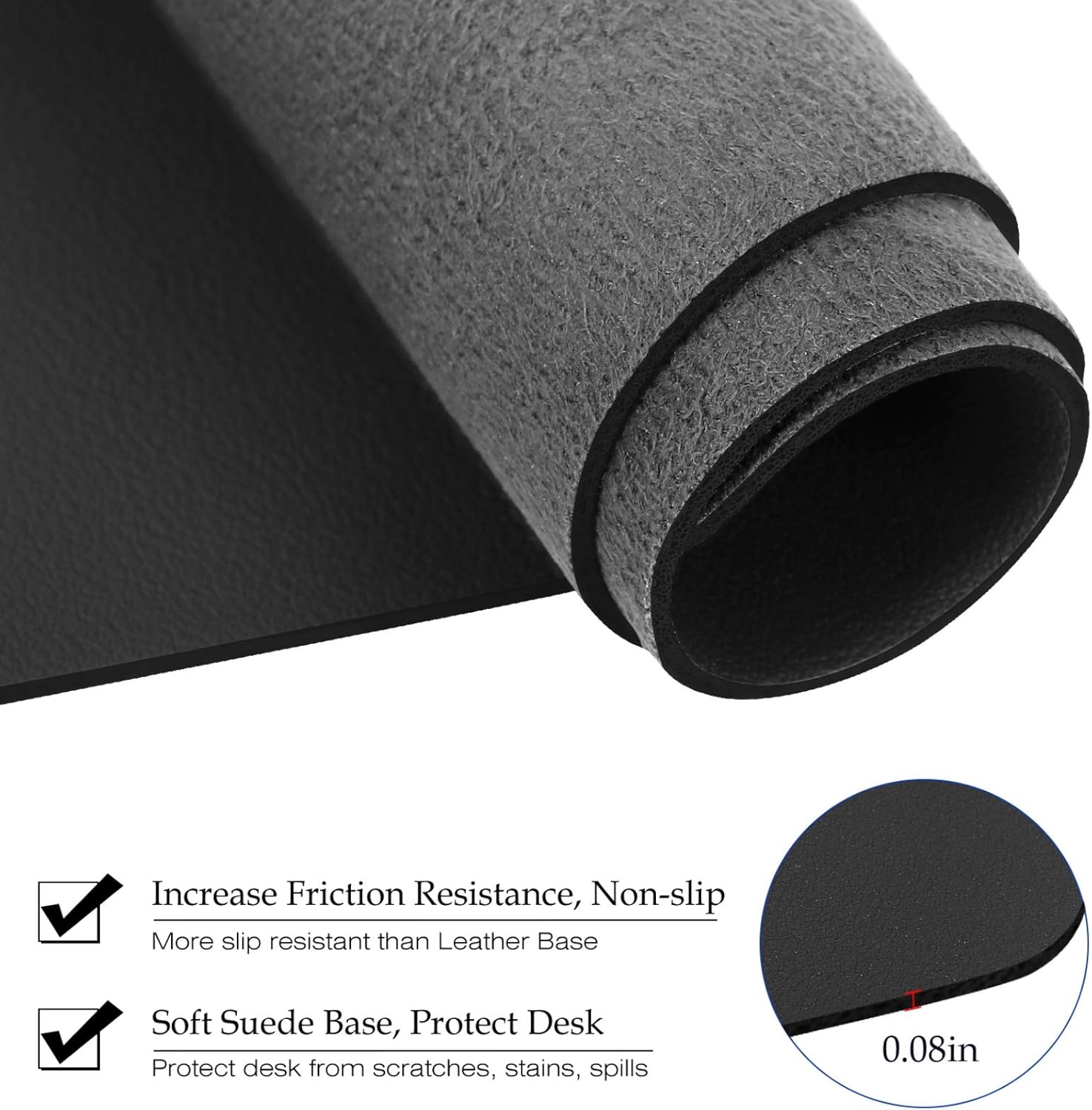 Alas Meja Kulit Ukuran Besar,  - Gaming Desk Mat ulasan dan harga