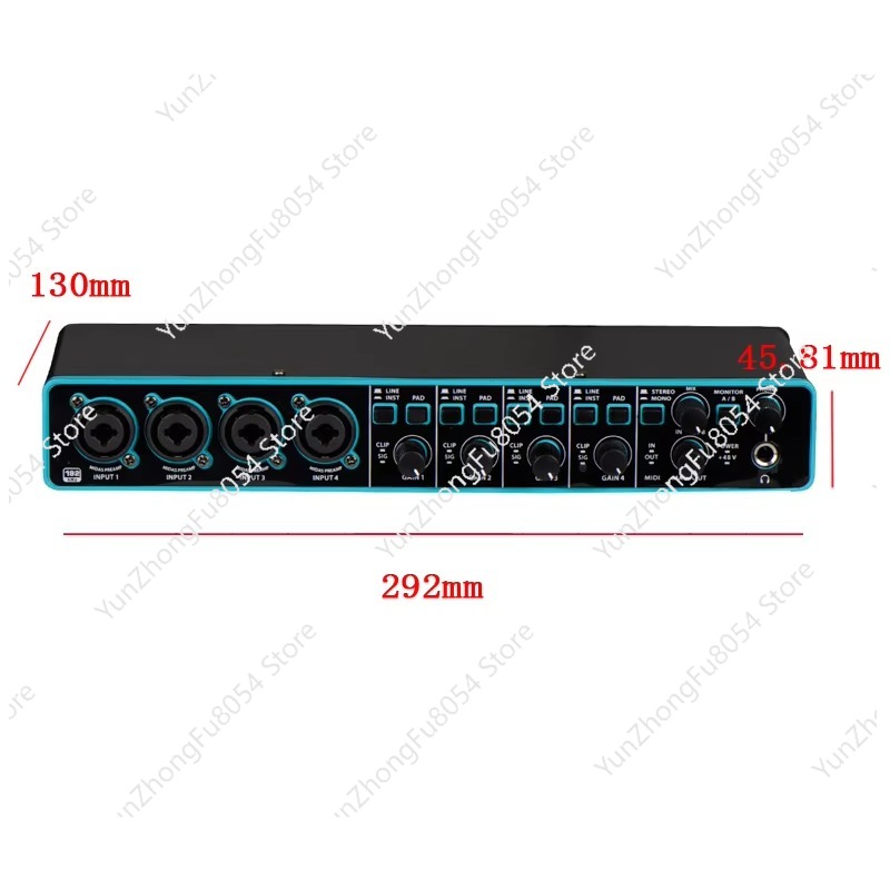 Antarmuka Audio Komputer USB P - Sound Card Usb ulasan dan harga