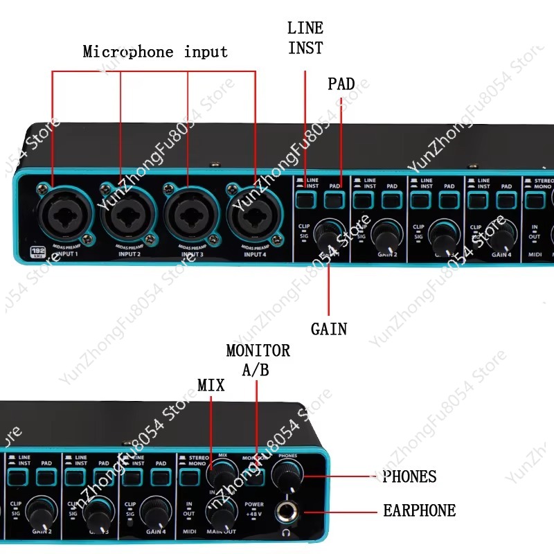 Antarmuka Audio Komputer USB P - Sound Card Usb ulasan dan harga