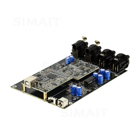 Antarmuka Audio USB ASIO XMOS  - Sound Card Usb ulasan dan harga