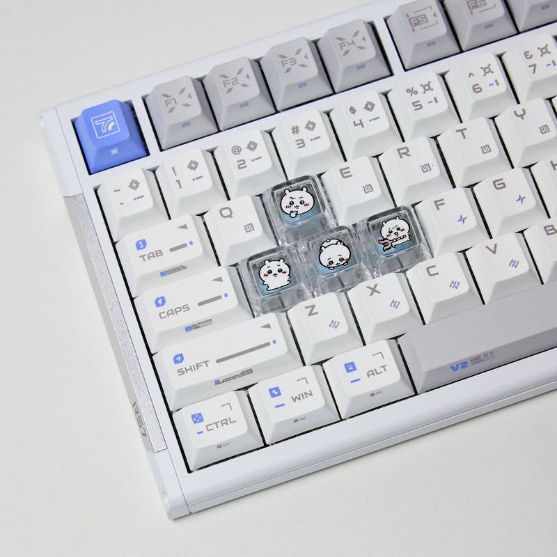 Chiikawa 4 Buah Keycap Transpa - Pc Gaming Gratis ulasan dan harga