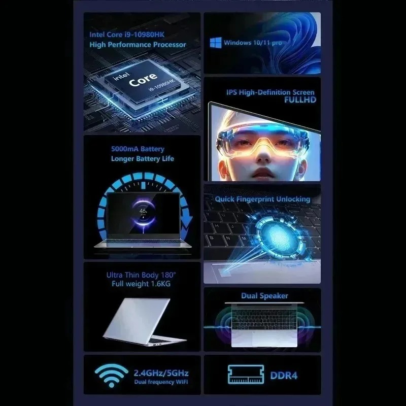 Laptop Komputer 15.6' Intel Co - Pc Gaming Intel Core I9 ulasan dan harga