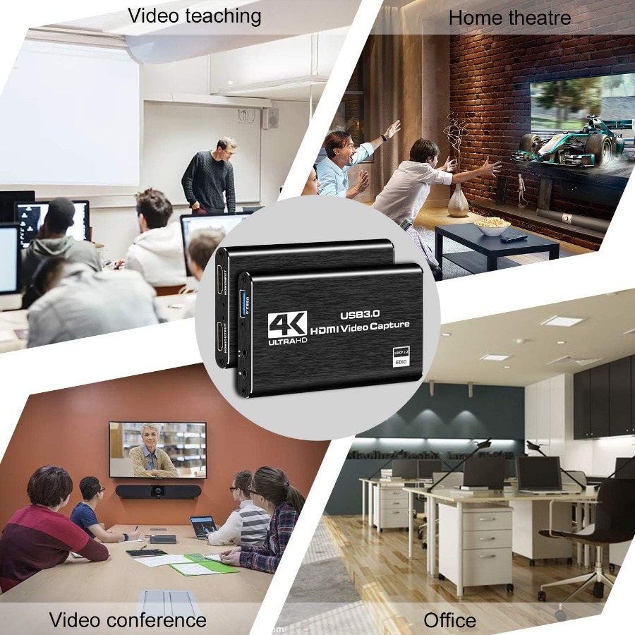 Kartu Pengambil Video USB 3.0  - Sound Card Usb ulasan dan harga