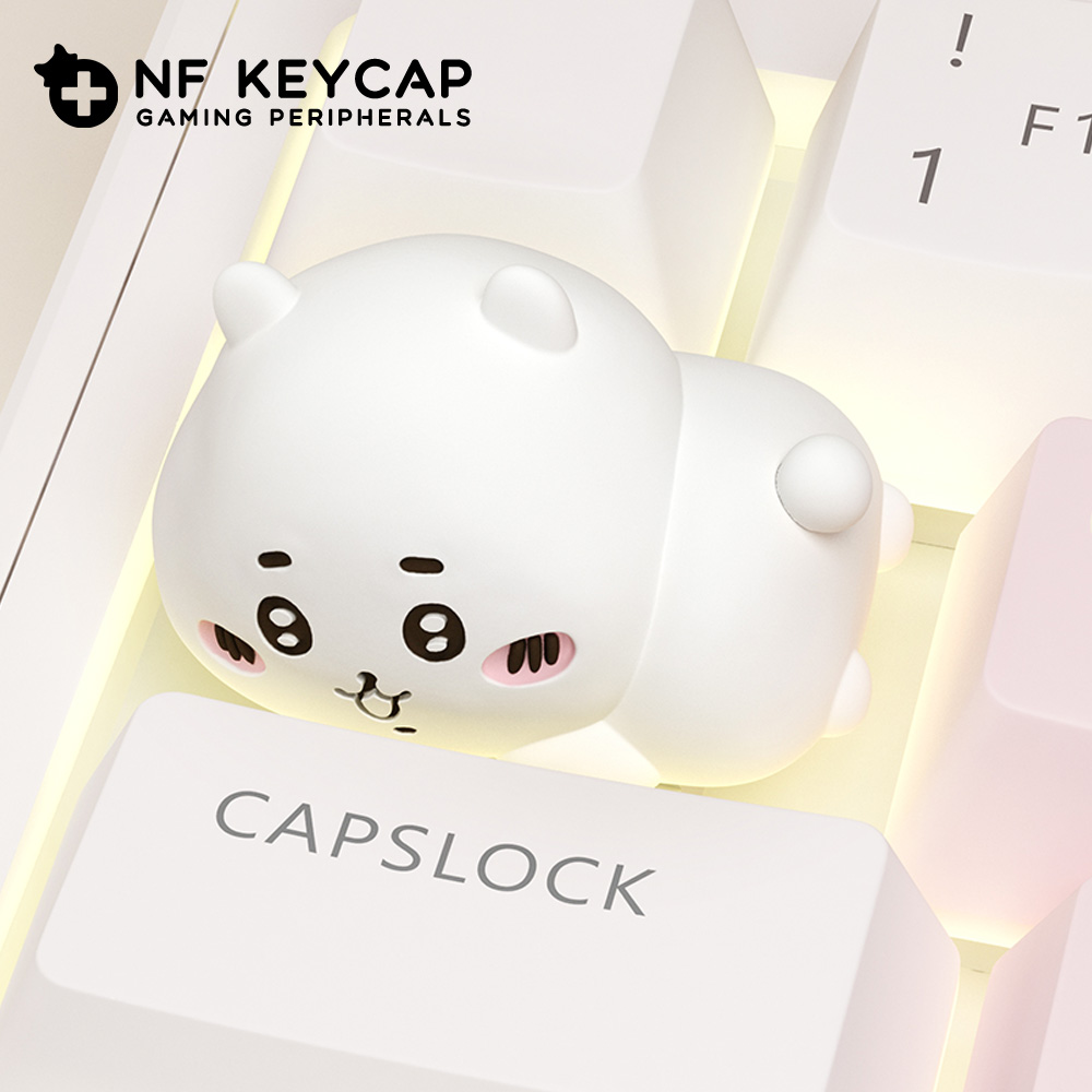 Keycaps Anime Chiikawa, Seni K - Custom Keycaps ulasan dan harga