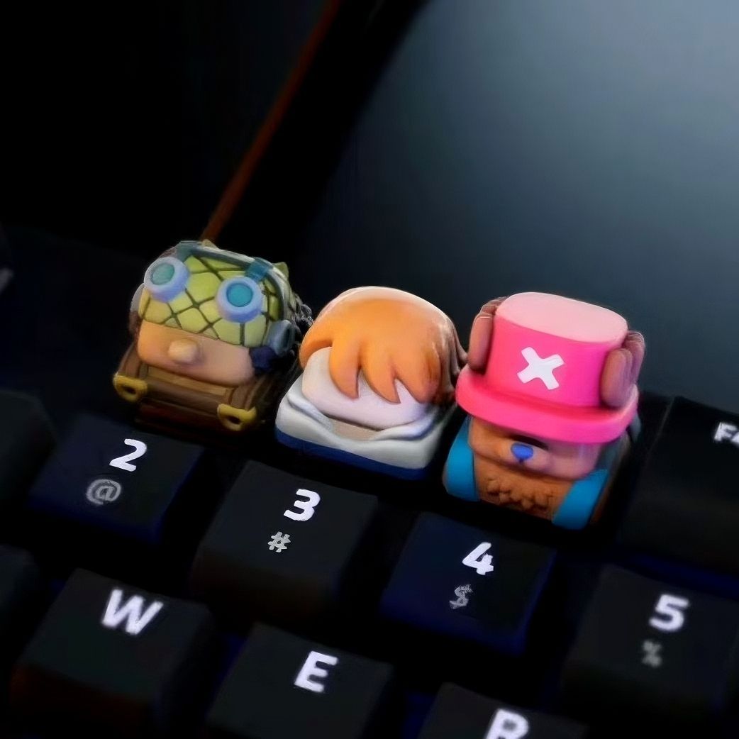 Keycap 3D One Piece Chopper Na - Custom Keycaps ulasan dan harga