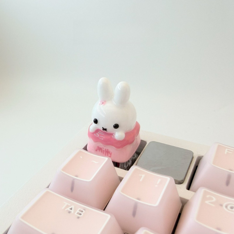Keycaps Kelinci Kartun Anime M - Custom Keycaps ulasan dan harga
