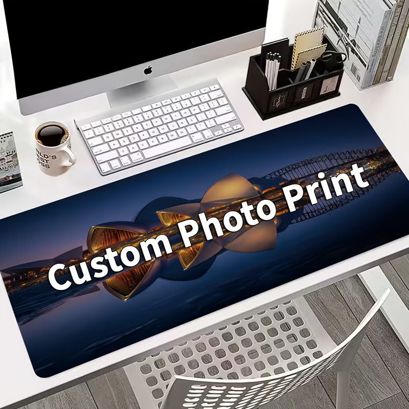 Alas Mouse Desain Kustom, Foto - Gaming Desk Mat ulasan dan harga
