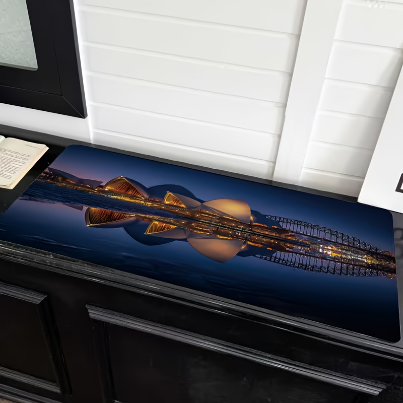 Alas Mouse Desain Kustom, Foto - Gaming Desk Mat ulasan dan harga