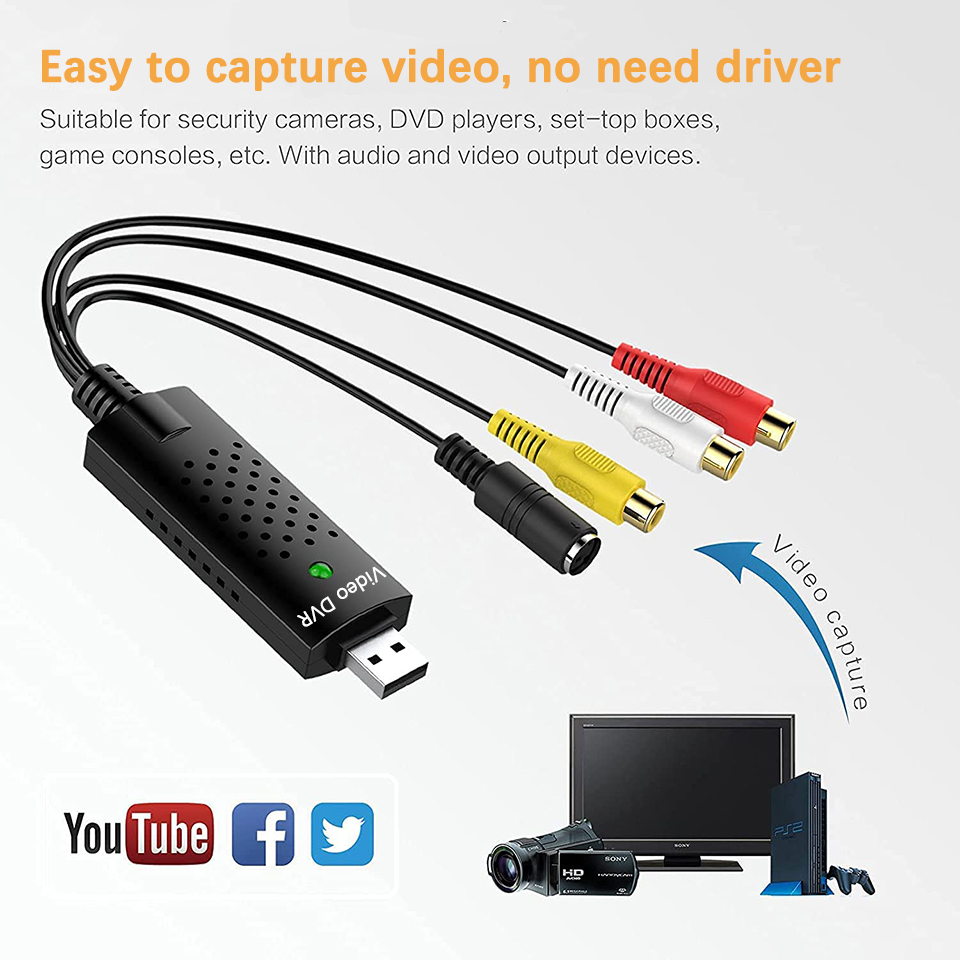 Kartu Pengambilan Video USB Tu - Sound Card Usb ulasan dan harga