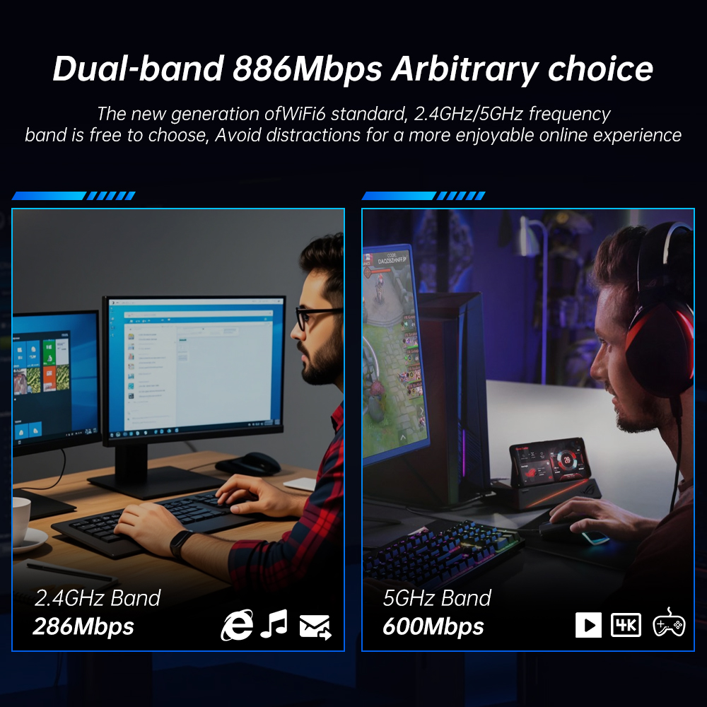 WiFi 6 PCIe FV-AX900pro Kartu  - Pc Gaming Gta 6 ulasan dan harga