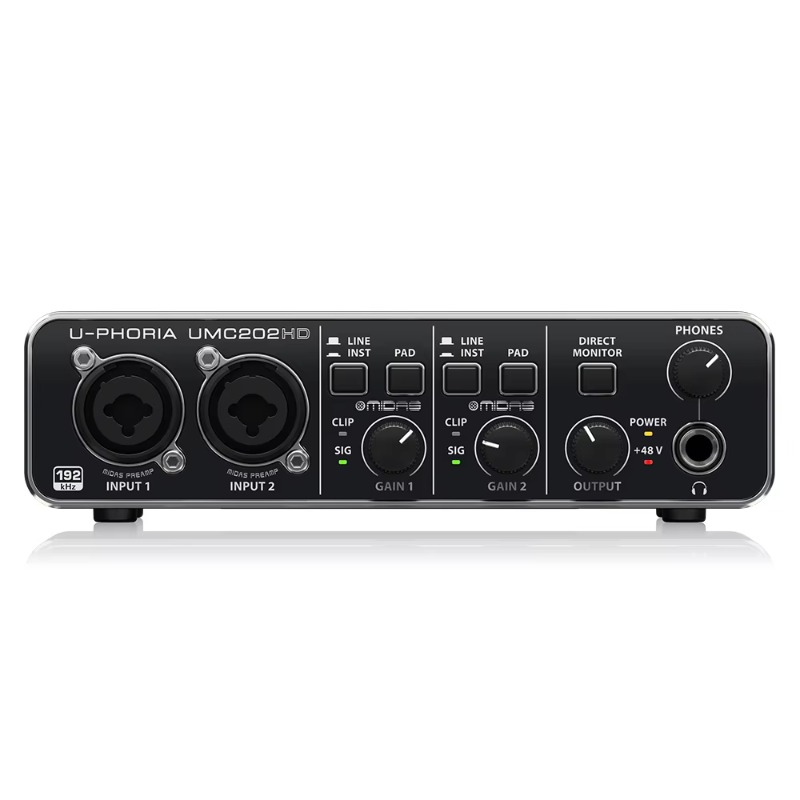 2026 Behringer U-Phoria UMC202 - Sound Card Usb ulasan dan harga